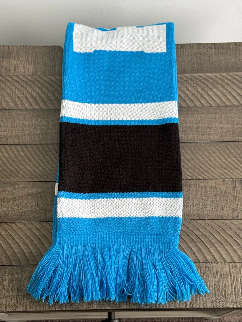 Carolina Panthers NFL Knit Winter Scarf